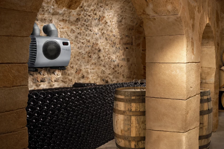 Climatisation de cave à vin voutée en Charentes - CDH Caves à vin
